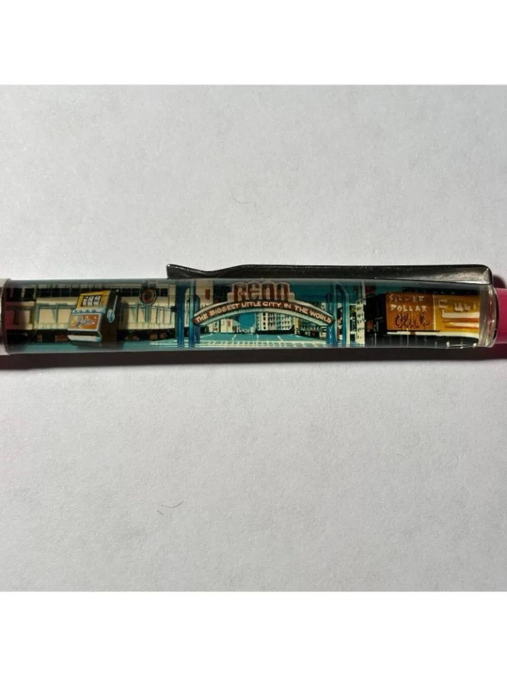Reno Nevada Floaty Pen Vintage Souvenir Promo